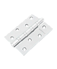 Универсальные врезные петли Петля универсальная MORELLI MS 100*70*2,5 4BB W 